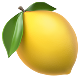Emoji Lemon Apple