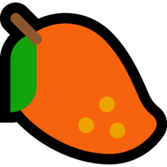 Emoji Mangga Microsoft
