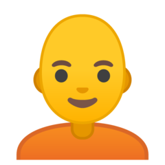Emoji Orang Botak Google