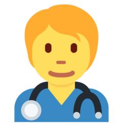 Emoji Petugas Kesehatan Twitter
