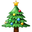 Emoji Pohon Natal Samsung