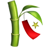 Emoji Pohon Tanabata Apple