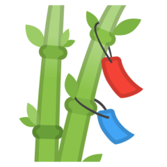 Emoji Pohon Tanabata Google