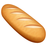 Emoji Roti Baguette WhatsApp