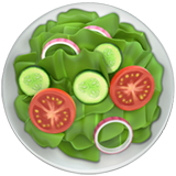 Emoji Salad Hijau Apple