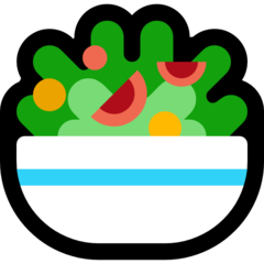 Emoji Salad Hijau Microsoft