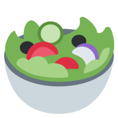Emoji Salad Hijau Twitter