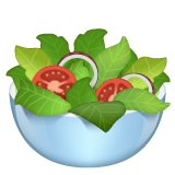 Emoji Salad Hijau WhatsApp