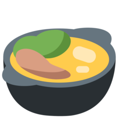 Emoji Semangkuk Makanan Twitter