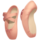 Emoji Sepatu Balet Apple