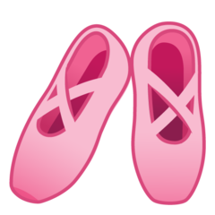 Emoji Sepatu Balet Google