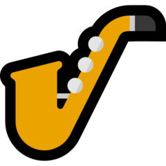 Emoji Saksofon Microsoft