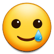 Emoji Wajah Tersenyum dengan Air Mata Samsung
