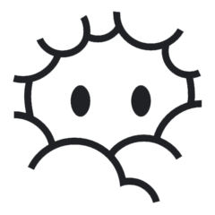 Emoji Wajah dalam Kabut Noto Emoji