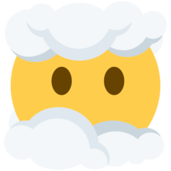 Emoji Wajah dalam Kabut Twitter